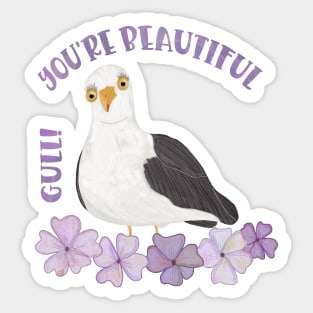 SeaGull - Gull You’re Beautiful Sticker